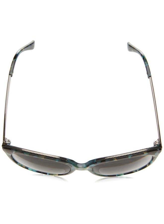 Foster Grant Sofia Vergara x Foster Grant Women's Margarita Full Lens SunReaders Cat-Eye Reading Glasses, Milky Blue Tortoise, 55 mm - Image 4