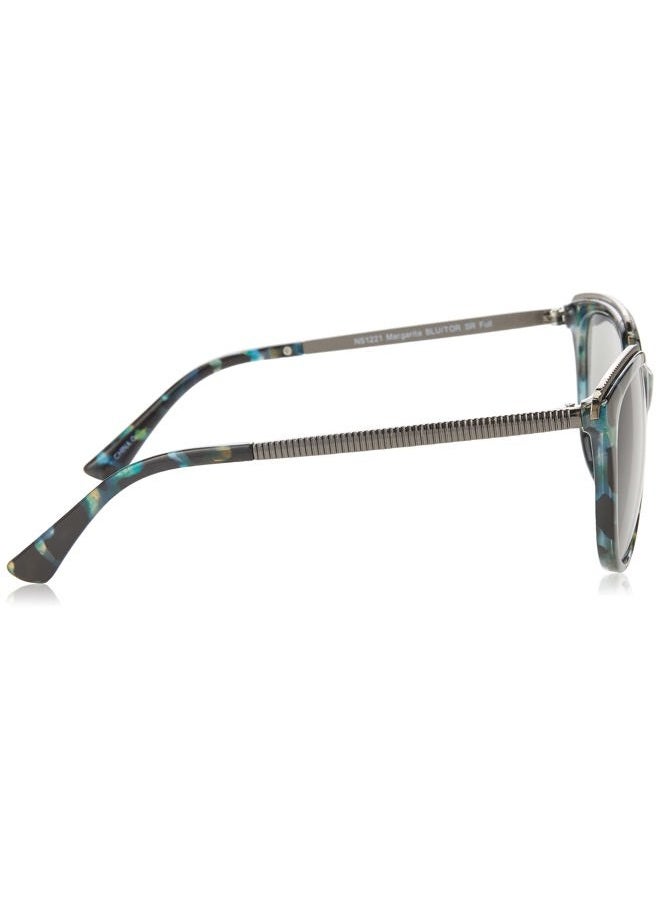 Foster Grant Sofia Vergara x Foster Grant Women's Margarita Full Lens SunReaders Cat-Eye Reading Glasses, Milky Blue Tortoise, 55 mm - Image 3