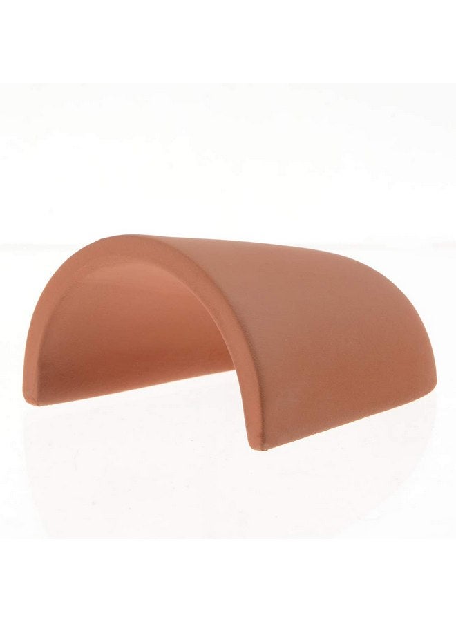 سايم كهف تربية الأسماك المخروطي الخزفي من Saim، ملجأ للاختباء، ديكور حوض السمك، كهف، زينة حوض السمك مع 3 زخارف سمكية للأسماك والزواحف - Image 1