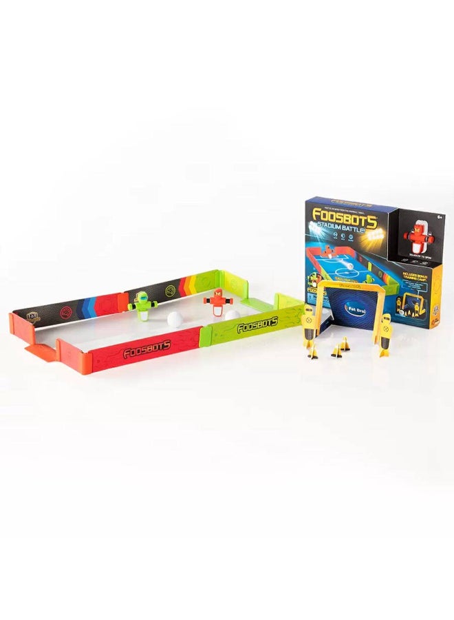Fat Brain Toys Fat Brain Toy Foosbots Stadium Battle Game Playset (Pack of 2) - Image 2