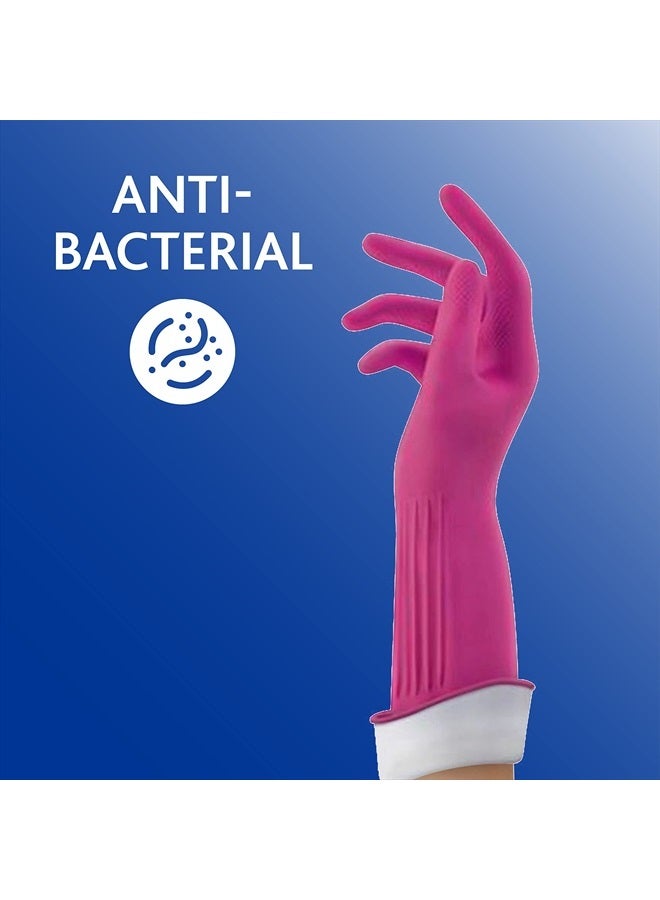 Playtex Living Reuseable Rubber Cleaning Gloves, Premium Protection (Medium, Pack - 1) - Image 5