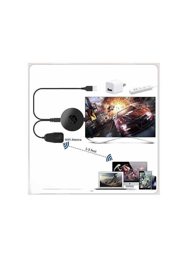 Generic Smart Wireless HDMI Display Adapter – WiFi Media Streaming Receiver for Mobile, Computer, Tablet to HDTV  - Image 2