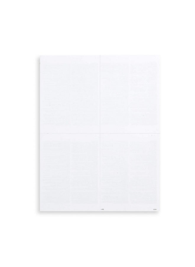 Blue Summit Supplies - Blank 2024 W2 4-Up (Down), 500-Pack, 500 Employee Forms, Designed For Quickbooks And Accounting Software, Ideal For E-Filing, Works With Laser Or Inkjet Printers, 500 Four Part Forms - Image 1