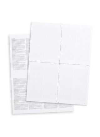 Blank 2024 W2 4-Up (Down), 500-Pack, 500 Employee Forms, Designed For Quickbooks And Accounting Software, Ideal For E-Filing, Works With Laser Or Inkjet Printers, 500 Four Part Forms - pzsku/Z24FEB38E28125C5347B0Z/45/_/1731926167/63f48c08-719a-40f1-91fc-4a43f4ead012