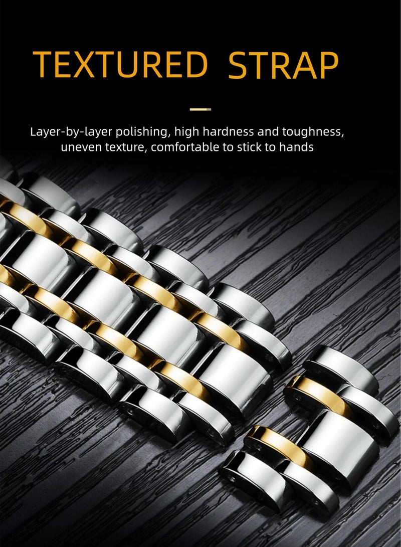 پوداجار ساعة رجالية مضيئة مقاومة للماء بهيكل كوارتز 41 ملم - Image 5