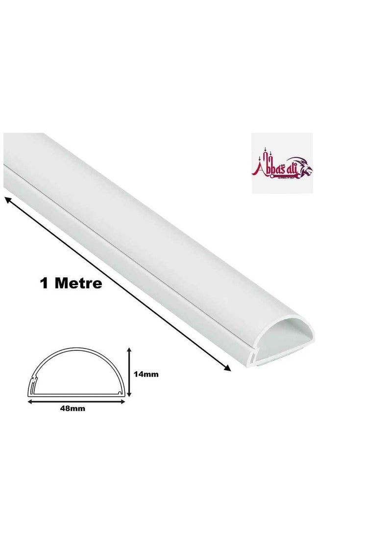 ABBASALI 1 Meter White Floor PVC With Self Adhesive  - Image 2