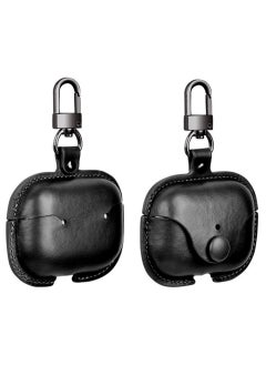 Generic Headset Case Protective Cover with Hanging buckle for Airpods pro  2 (Black)  - Image 1