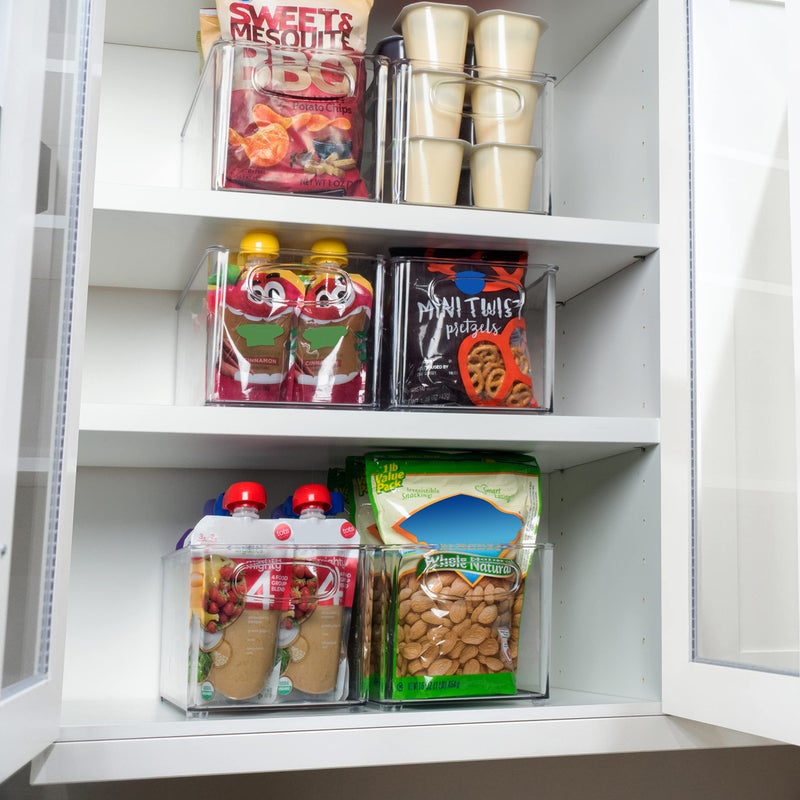 ClearSpace Clear Plastic Storage Bins â€“ Perfect Kitchen Organization and Storage or Pantry Storage â€“ Fridge Organizer, Pantry Organization and Clear Storage Bins, Cabinet Organizers - Image 3