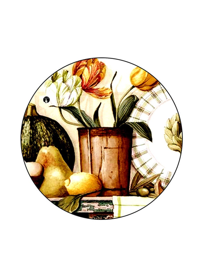 RKN Vintage Art Printed Mouse Pad Multicolor