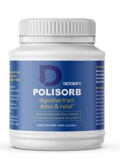 Detoxify Polisorb Digestive Tract Cleanse Family-Friendly, 2 Tbsp Serving for Adults 