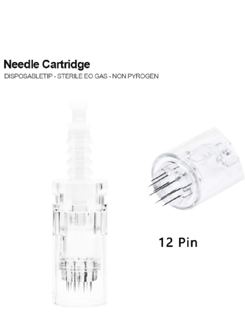 hydra Wireless Dr.pen Pen M5 for Acne Scars and Wrinkles with 2pcs 12pin Needle  - Image 2