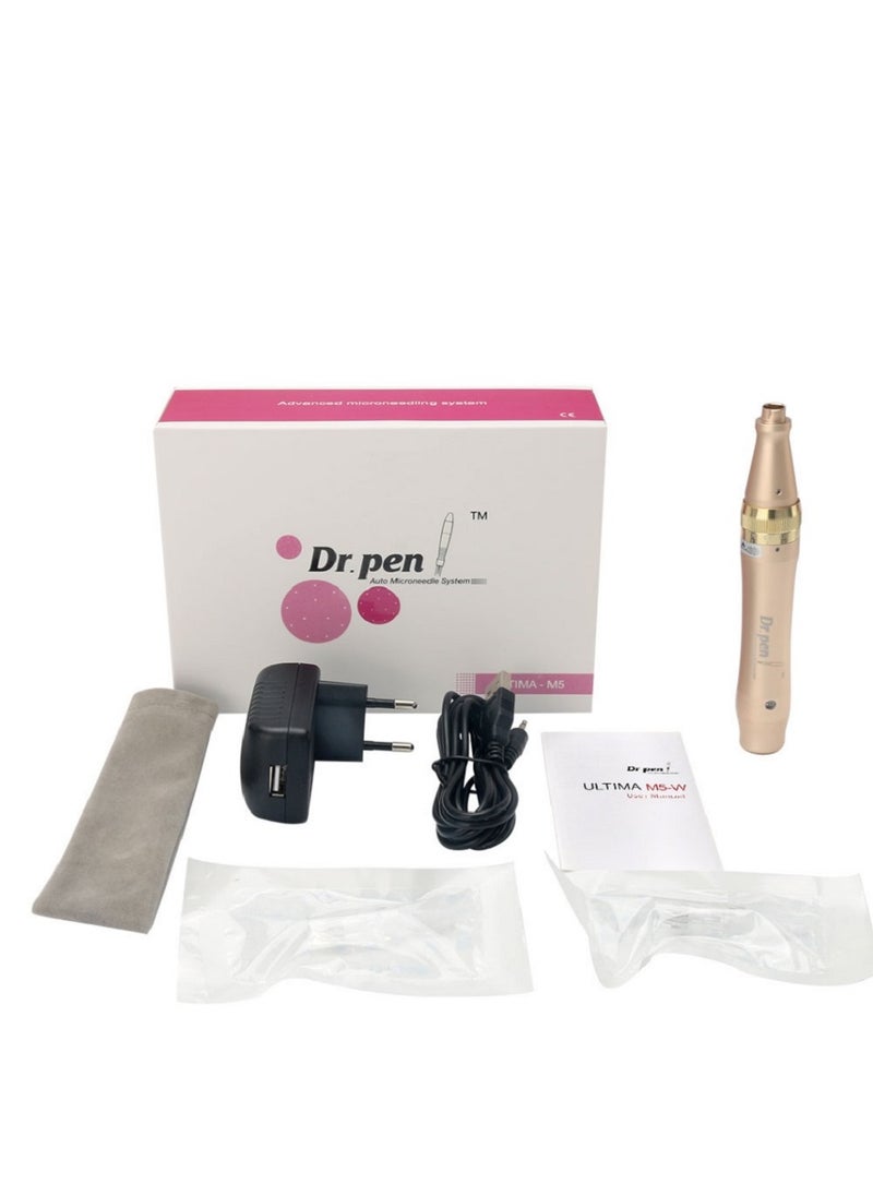 hydra Wireless Dr.pen Pen M5 for Acne Scars and Wrinkles with 2pcs 12pin Needle  - Image 5