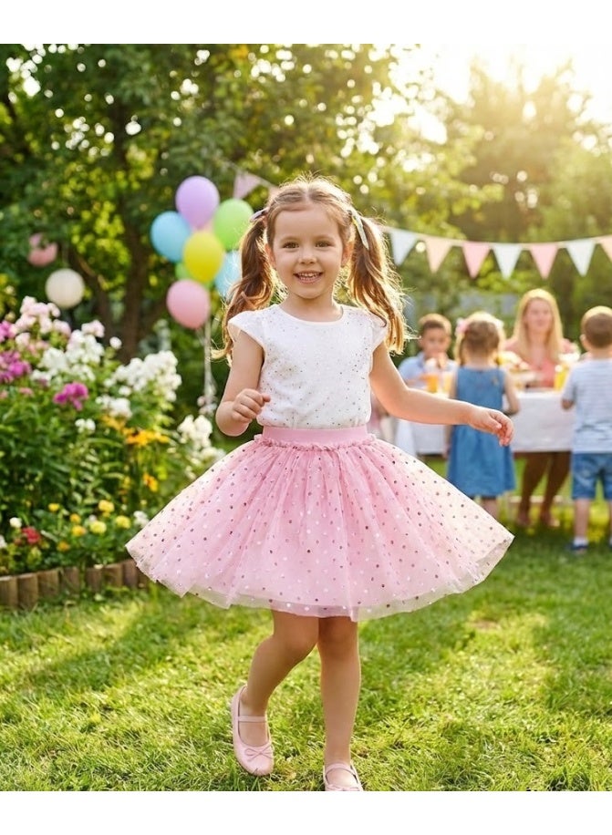 تنورة تول لامعة لأعياد ميلاد البنات من Kids TV - Image 5