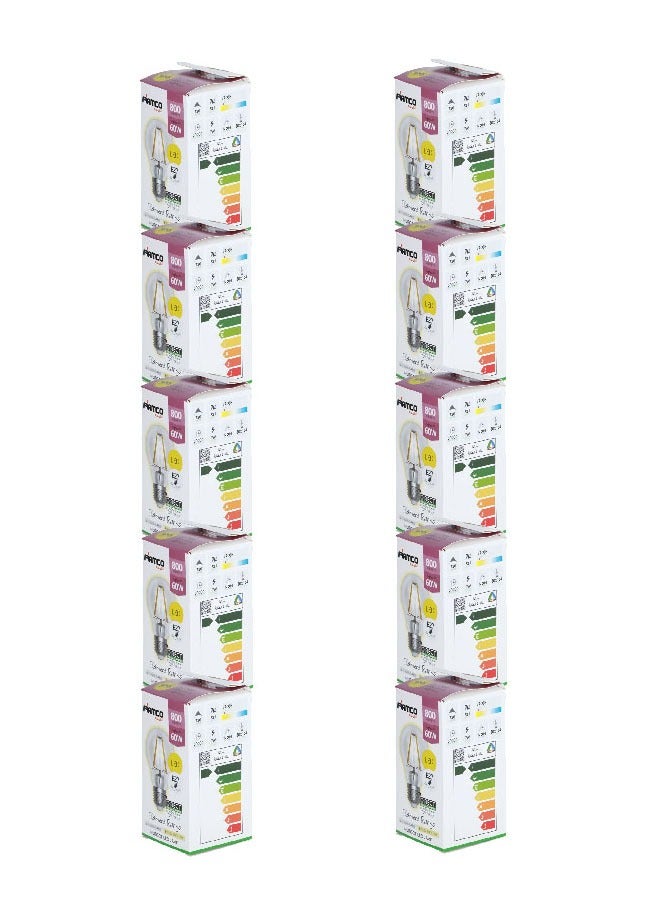 فيامكو لمبة ليد 6وات اصفر مجموعة 10حبات - Image 4