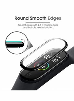 Y&D Protective film, Compatible with Xiaomi Mi Smart Band 6, Full Cover/Bubble Free/Touch Sensitive/Anti-Scratch/Not Glass Film(4PCS)  - Image 5