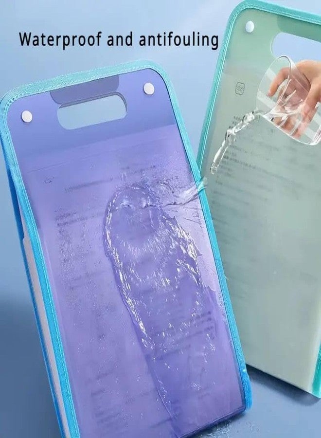 PIERCELL ENTERPRISE منظم ملفات بيرسيل إنتربرايز®، مجلد ملفات عمودي A4 قابل للتوسيع، حقيبة تنظيم محمولة باليد، مجلد ملفات عمودي محمول بـ 13 طبقة مع منظم أزرار للمستندات والملفات (عبوة من قطعة واحدة) متعدد - Image 5