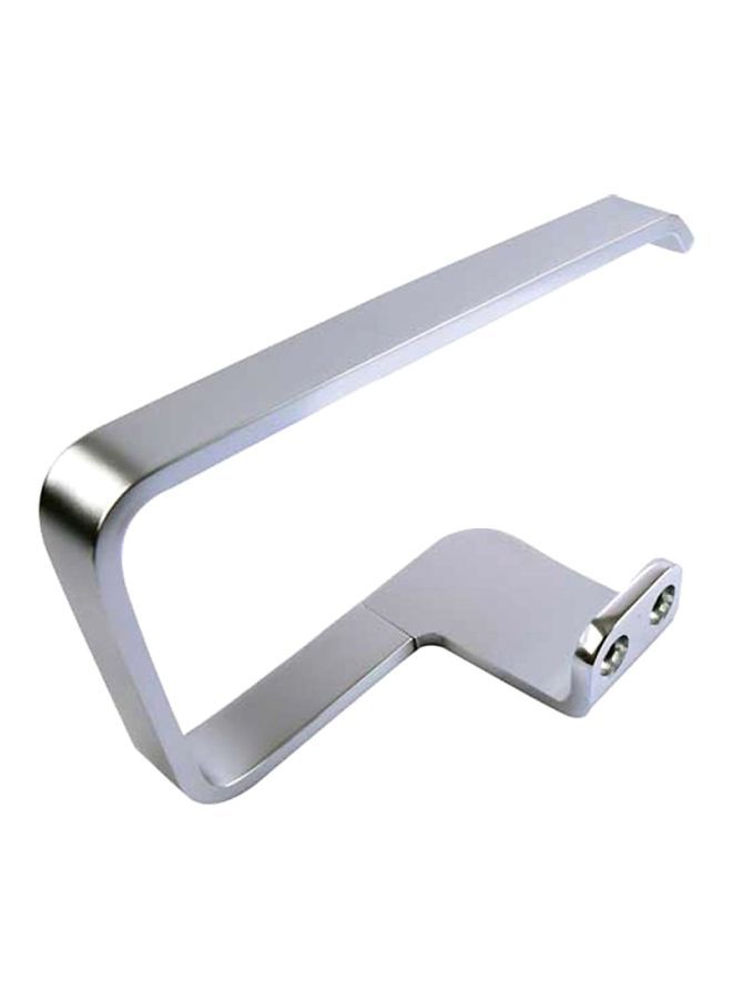 NIBEMINENT Flat Towel Ring Holder Chrome - Image 1