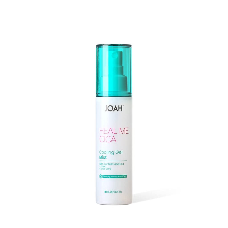 JOAH Heal Me CICA Cooling Gel Mist, Infused with Centella Asiatica, Mint, & Aloe Vera, Reduces Redness, Cools Skin, & Provides Deep Hydration, Cruelty Free - Red - Image 2