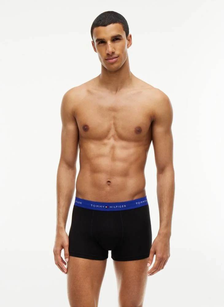 Tommy Hilfiger  5-Pack Signature Logo Waistband Trunks for Men | Best Price UAE