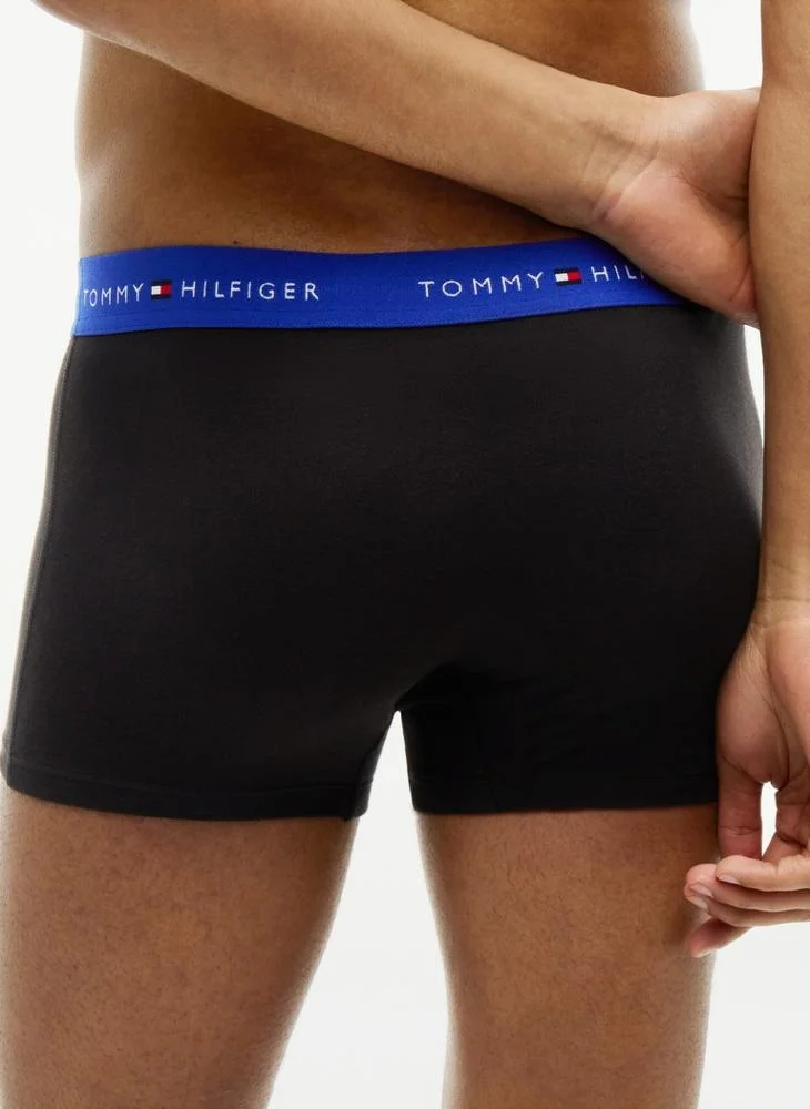Tommy Hilfiger  5-Pack Signature Logo Waistband Trunks for Men | Best Price UAE