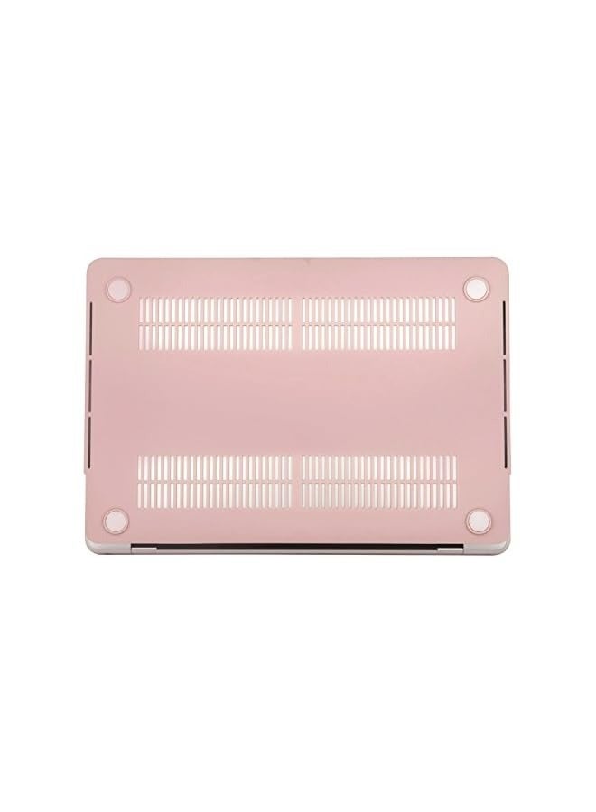 Mosiso Compatible with MacBook Pro 15 inch Case 2019 2018 2017 2016 Release A1990 A1707 with Touch Bar, Plastic Hard Shell Case Cover & Screen Protector, Rose Quartz - Image 3