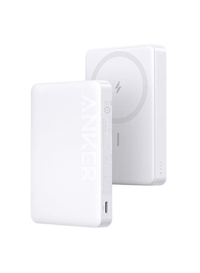 Anker Magnetic Power Bank 10K, Wireless Portable Charger, 20W Fast Charging Battery Pack with USB-C Compatible with Magsafe, iPhone 16/16 Plus/16 Pro/16 Pro Max, iPhone 15/14/13 Series - Image 2