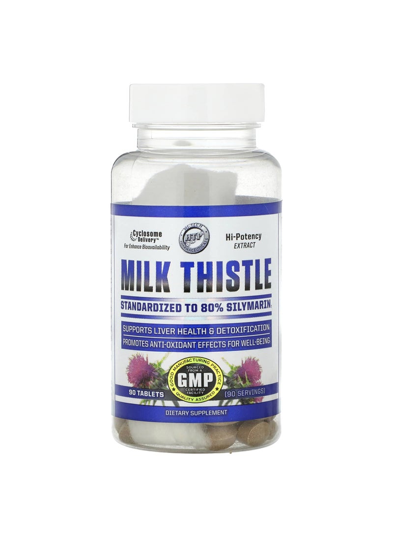 Milk Thistle, 90 Tablets (360 mg per Tablet)