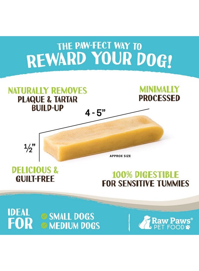Raw Paws Himalayan Yak Chews for Dogs, Medium Chews (4 Count) - Himalayan Cheese for Medium Dogs - Yak Bones for Dogs - Yak Milk Bones for Dogs - Dog Cheese Chews Himalayan - Yak Chews for Medium Dogs - Image 3