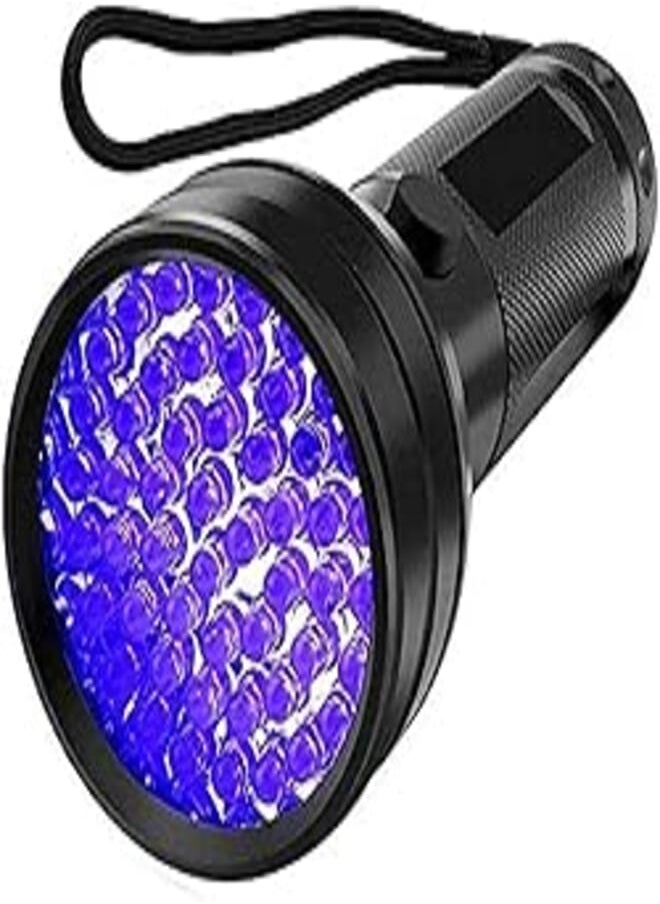 OR UV Flashlight Black Light, 51 LED 395 NM Ultraviolet Blacklight Detector for Dog Urine, Pet Stains and Bed Bug 