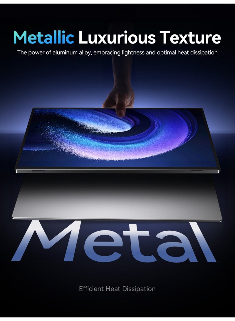 أوبيرفكت شاشة محمولة UPERFECT مقاس 16 بوصة بدقة 1920*1200 FHD وشاشة USB C Mini HDMI لأجهزة الكمبيوتر المحمولة والهواتف الذكية وأجهزة XBO Switch PS4/5، هيكل معدني، شاشة محمولة قابلة للتثبيت على حامل VESA - Image 3