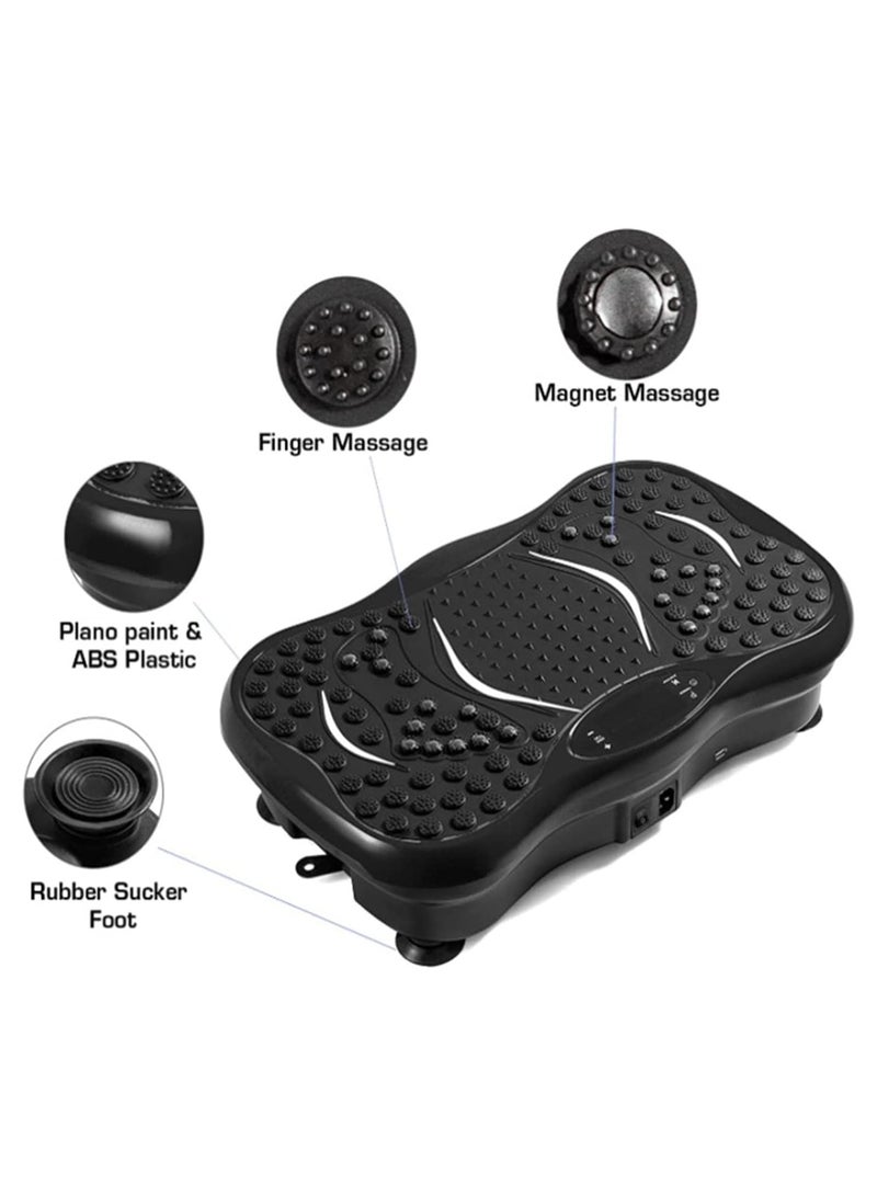 DubaiGallery Vibration Plate Exercise Machine, Whole Body Exercise Vibration Fitness Platform, 350 Lbs. LCD 3 Levels Massage Remote Bluetooth USB Music, Fitness Vibration Machine - Image 3