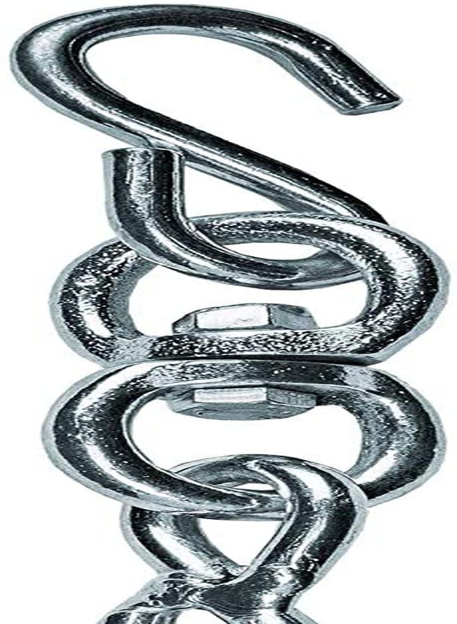 PSE Heavy Duty Steel Chain and Swivel for Punching Bags (Chrome) - Image 5