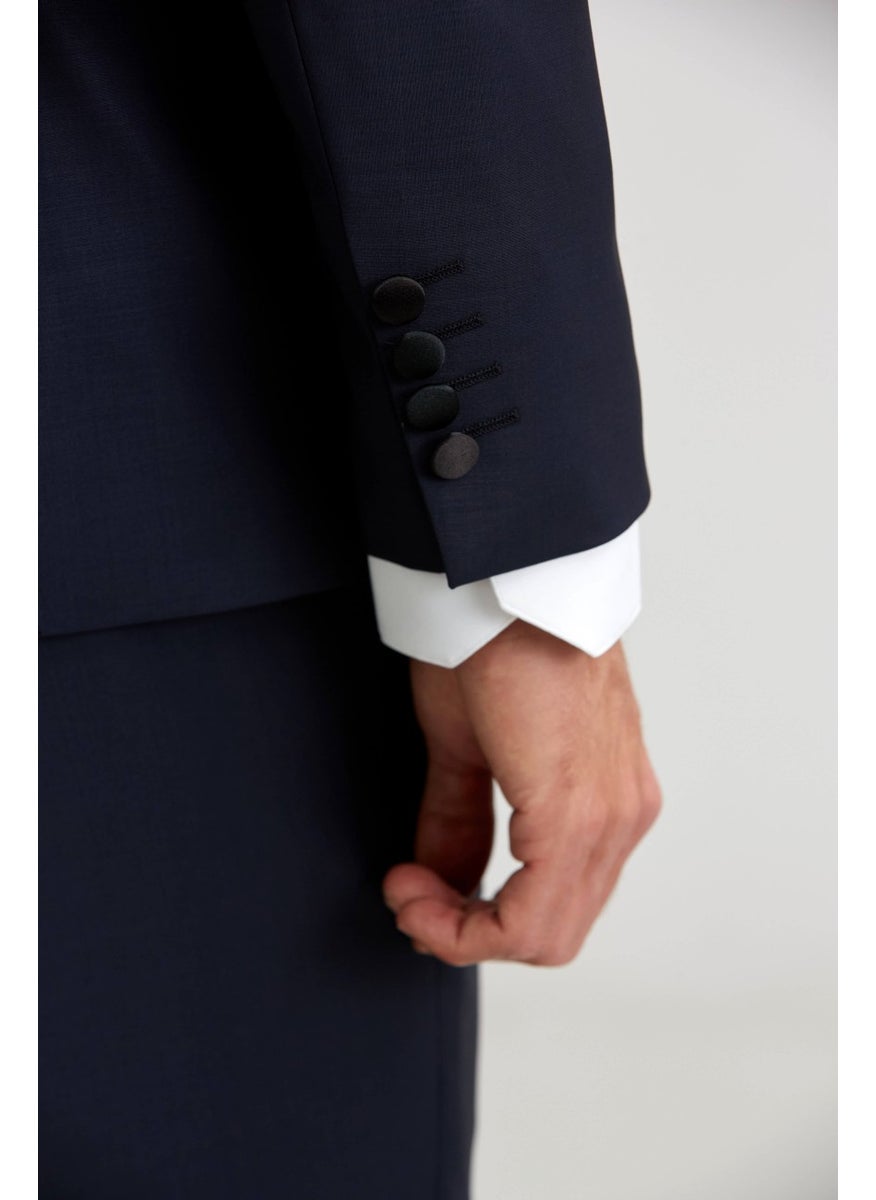 Bisse High Collar Tuxedo Black SM23Y22202_D99  - Image 4