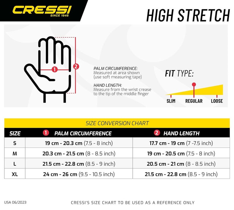 Cressi High Stretch Gloves 2.5mm - Image 3