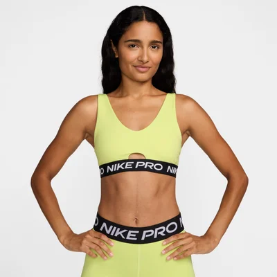 Nike Women's Pro Indy Plunge Medium-Support Padded Sports Bra