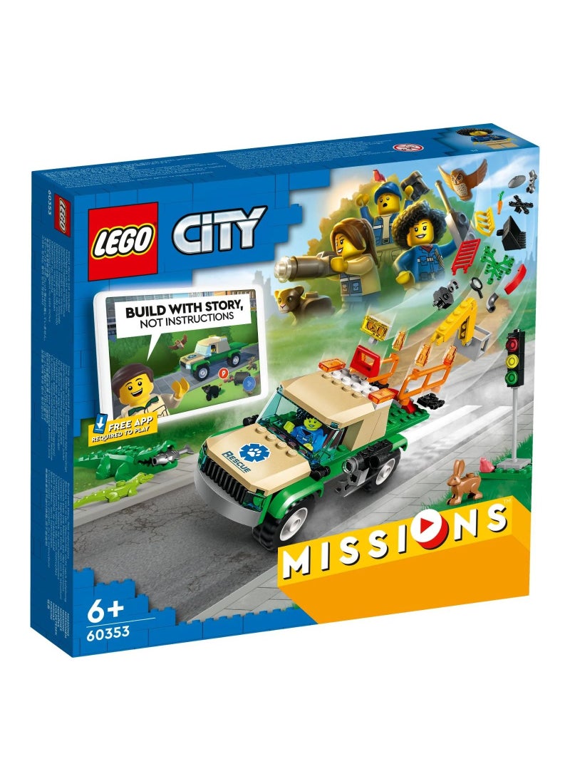LEGO LEGO - City Wild Animal Rescue Missions 246 Pieces - 60353  - Image 1
