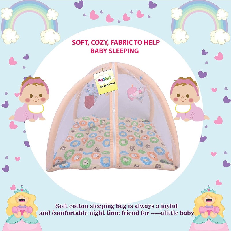 Kwitchy Baby Bedding Set for New Born Sleeping Essential Combo 06 Months 4PCS Set - Image 2