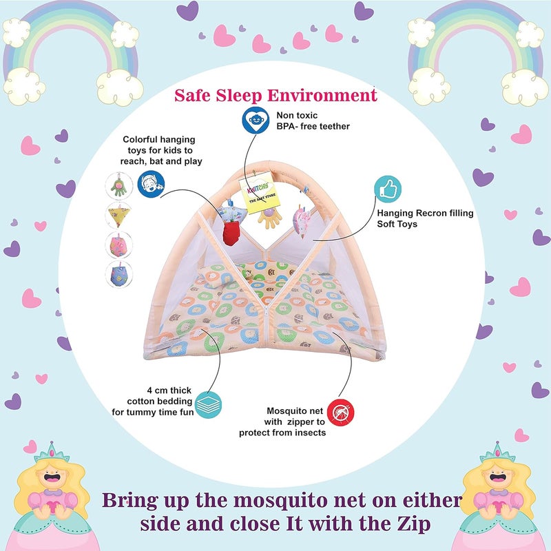 Kwitchy Baby Bedding Set for New Born Sleeping Essential Combo 06 Months 4PCS Set - Image 5