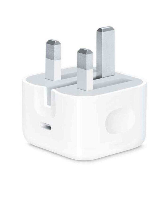 Generic - USB-C Wall Charger With Type-C To Lightning Cable 20w White - Image 1