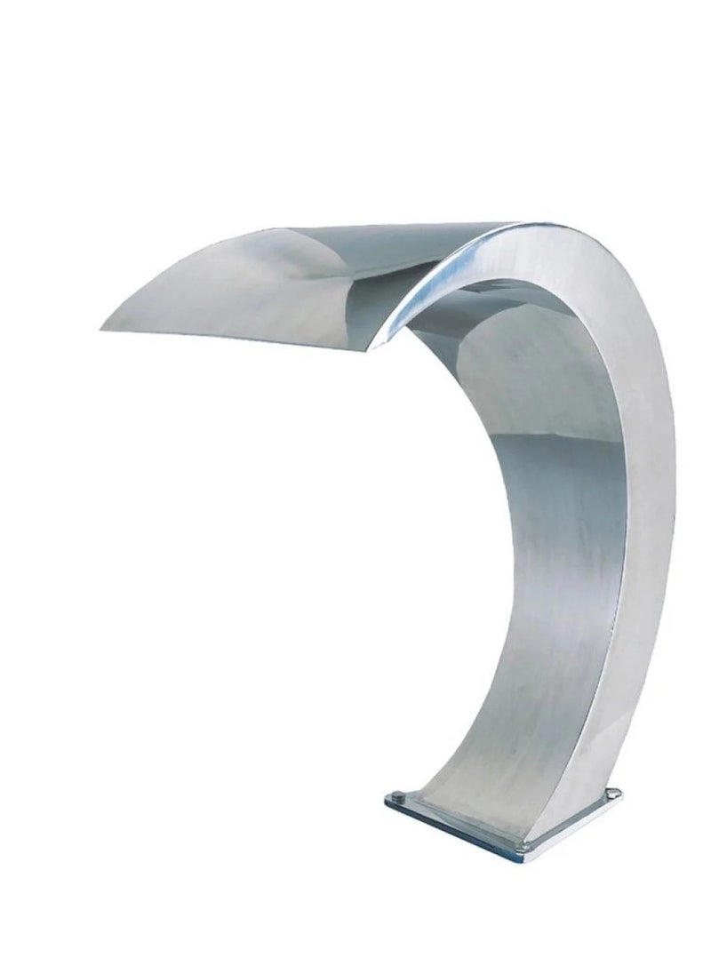 Radiant Steel Pool Waterfall Outlet 40 x 80  - Image 1