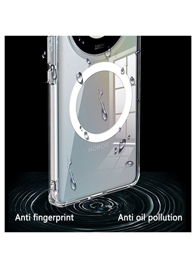 X-level غطاء خلفي لهاتف Honor x9b مع حلقة مغناطيسية وواقي [حماية من السقوط بمعيار عسكري] مضاد للخدش ومقاوم للصدمات - Image 5