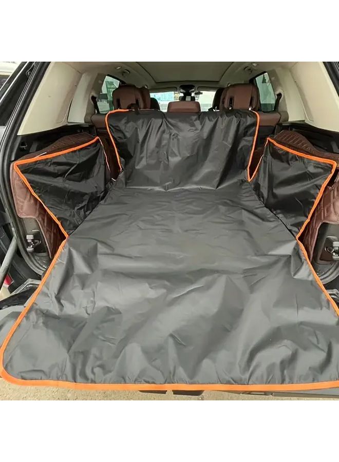 Yellow Edge Pet Car Trunk Mat Durable Non Slip Cargo Liner Easy Clean Travel Accessory - Image 5