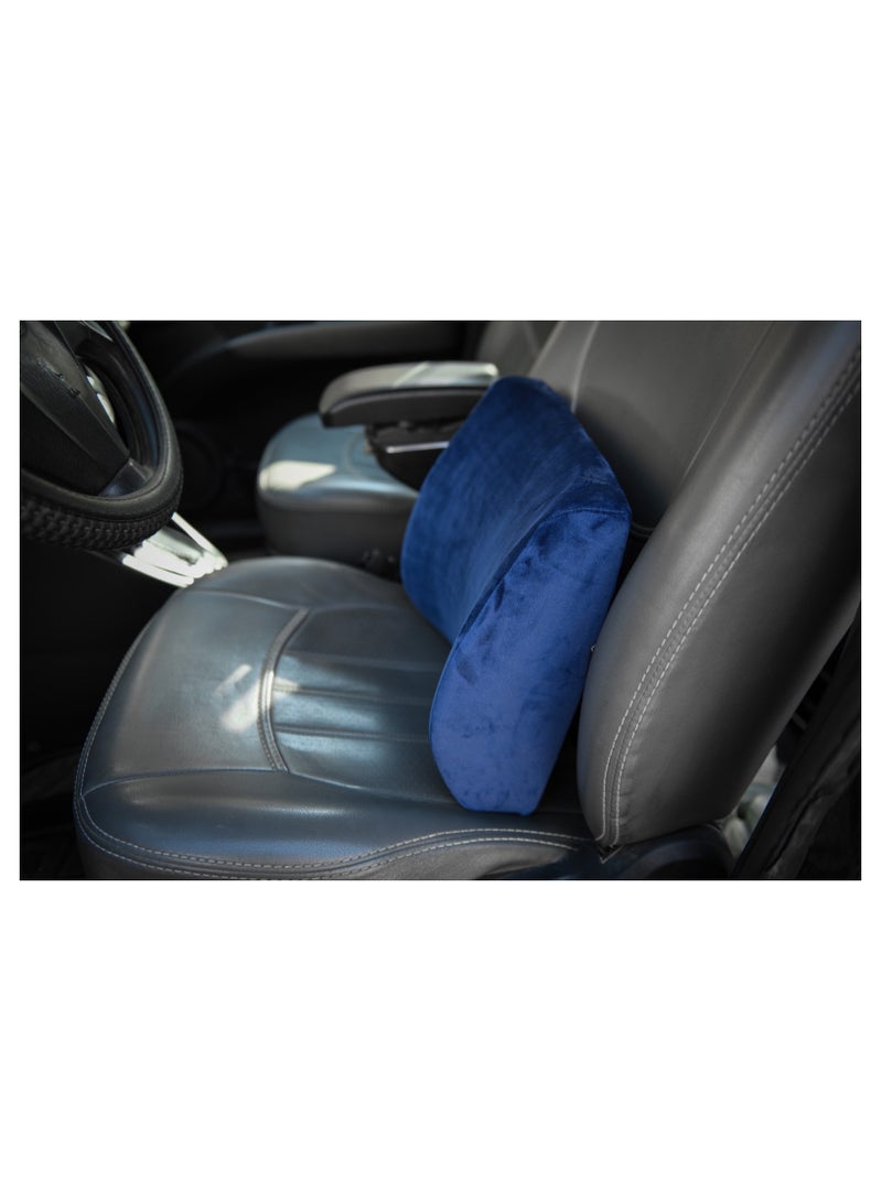 HT Memory foam car backrest - provides comfort to the spine - Image 1