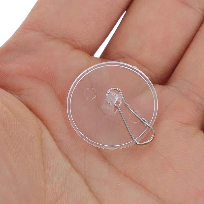 Removable Ceiling Hooks with Adhesive Suction Cups 50pcs for Lanterns Decorations Weddings Festivals - Image 5