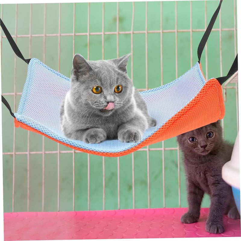 Toyvian Comfortable Cat Hammock Durable Breathable Pet Hanging Bed for Indoor Cats Sturdy Design for All Seasons for Kittens and Pets Lightweight and Easy - Image 5