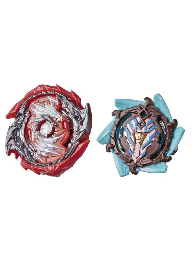 BeyBlade Burst Surge Dual Collection Pack Hypersphere Eclipse Evo Devolos D5 And Slingshock Sphinx S4 2 Spinning Tops Battle Game Toys - Image 1