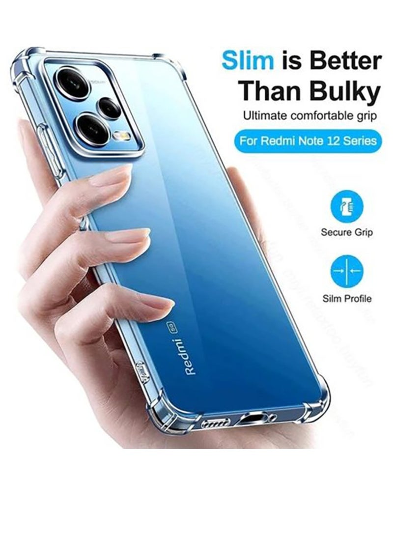 Xiaomi Poco X5 & Redmi Note 12 (5G) Anti Shock Transperent Case