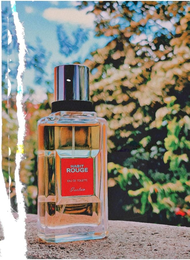 Guerlain Habit Rouge EDT 100ml - Image 5