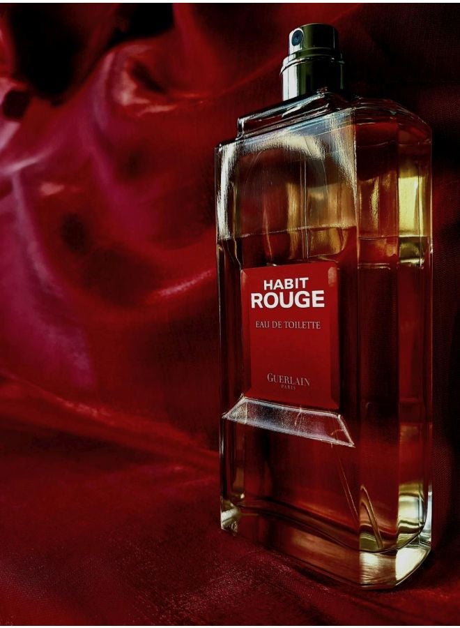 Guerlain Habit Rouge EDT 100ml - Image 4