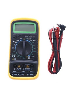 Heavy Duty Digital Multimeter - Durable Electrical Detector for Voltage Testing and Continuity Tester and Resistance Measurement - Electrical troubleshooting Automotive Home Appliances Repairs